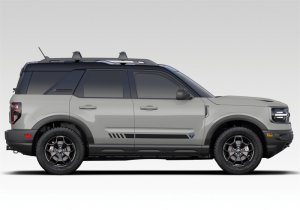 Ford Mustang Mach 1 Wheels - Ford Racing - Cast Aluminum, 17 in. x 7 in., 37.5mm Offset, Includes TPMS Sensor/Bronco Center Caps - Gloss Black - 2021 Ford Mustang Mach 1 Wheels - Ford Racing - Cast Aluminum, 17 in. x 7 in., 37.5mm Offset, Includes TPMS Sensor/Bronco Center Caps - Gloss Black - 2021